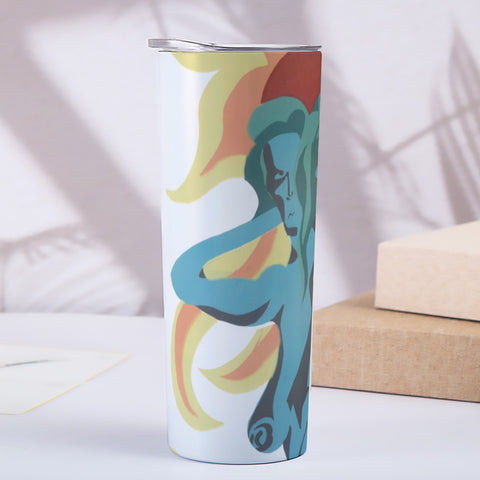 Happiness  20OZ Straight Cup With Sliding Lid