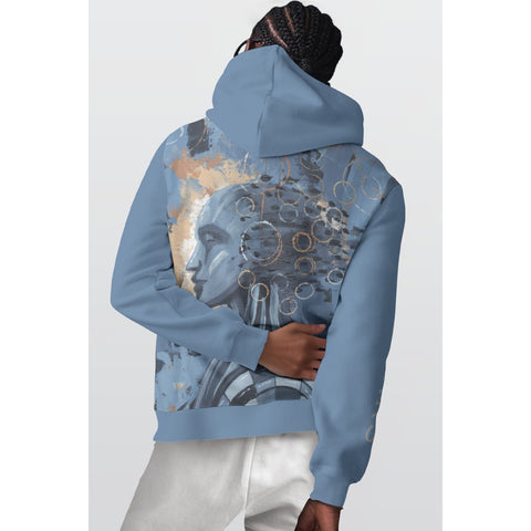 Blossoming Thoughts Pullover Hoodie (Back)