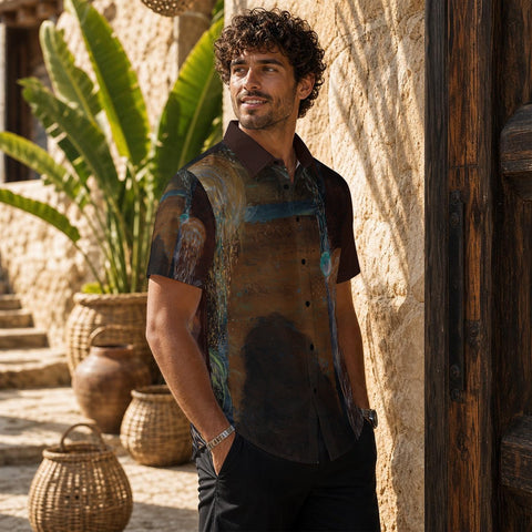 The Gathering (brown) Men's Shirt