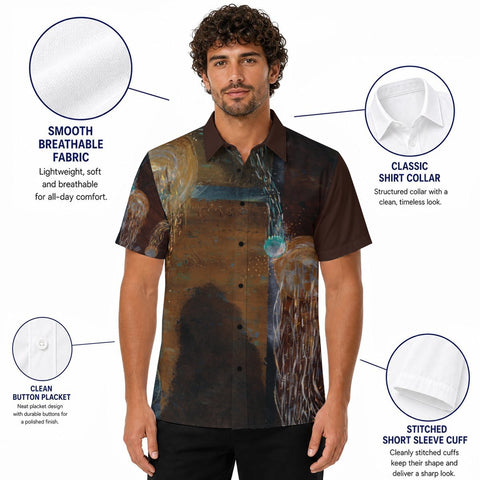 The Gathering (brown) Men's Shirt