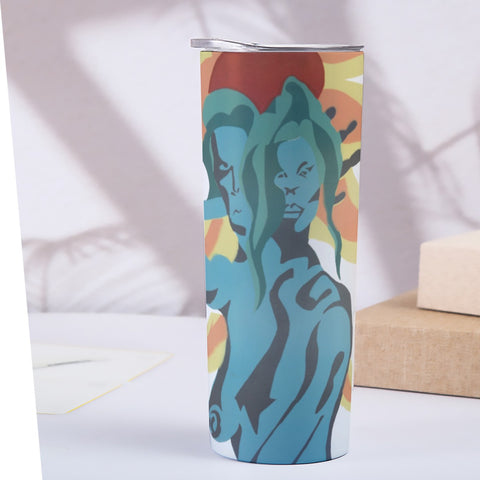 Happiness  20OZ Straight Cup With Sliding Lid