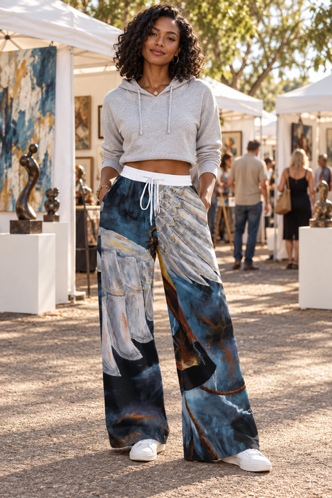 Steam Angel of Light High-Stretch Casual Pants|290GSM