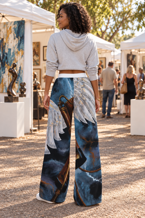 Steam Angel of Light High-Stretch Casual Pants|290GSM