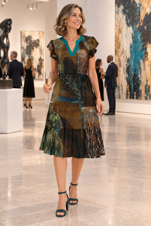 The Gathering Women's Midi Dress